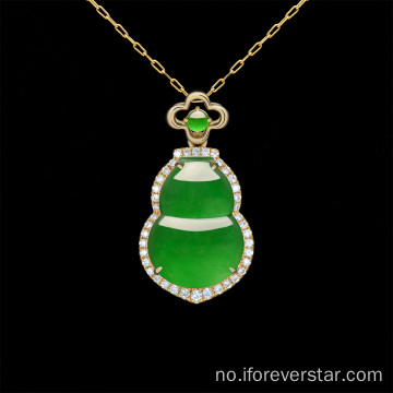 Klassisk utsøkt luksuriøs jadeitt smykker